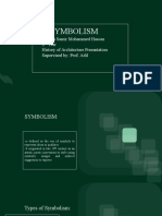 Symbolism: Muram Samir Mohammed Hassan 2 Year History of Architecture