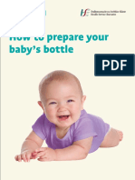 How To Prepare Your Baby's Bottle