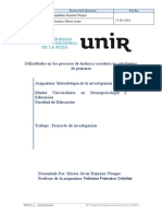 Metodologia de La Investigación Proyecto. Javier Ramirez