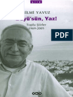 Hilmi Yavuz - Büyüsün Yaz - Bütün Şiirleri 1969-2005 - YKY-2007
