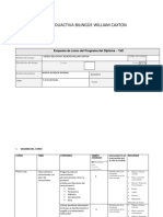 TDC Esquema