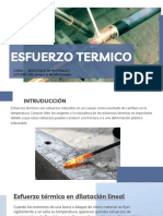 Esfuerzos Térmicos