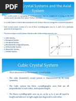 Hexagonal Crystal System Overview | PDF | Crystal Structure | Rotation