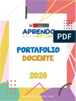 Portafolio Aprendo en Casa-2020