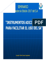 3 - Instrumentos Adicionales Del SA DC