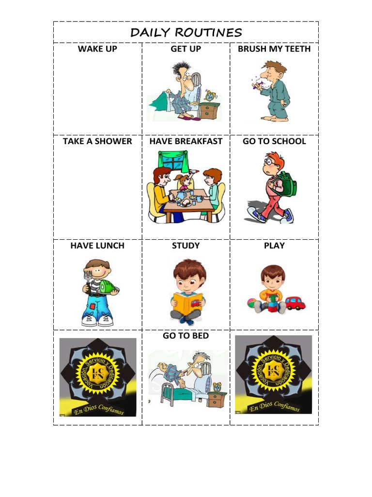 Daily Routine Overview | PDF