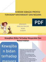 Kewajiban Bidan Sebagai Profesi Terhadap Masyarakat Dan Negara