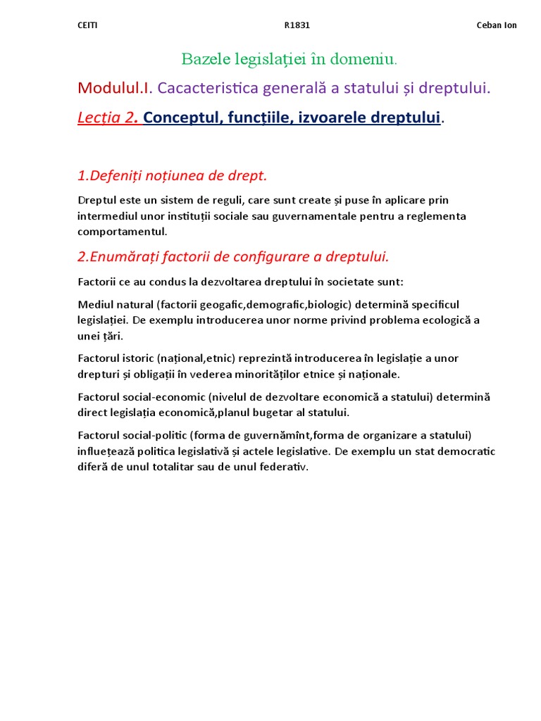 Fisa 2 | PDF