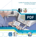 Certifier FA Ventilator Test System For Gas Flow Analysis