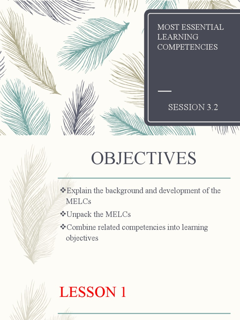 Lac On Melcs | PDF | Self-Improvement