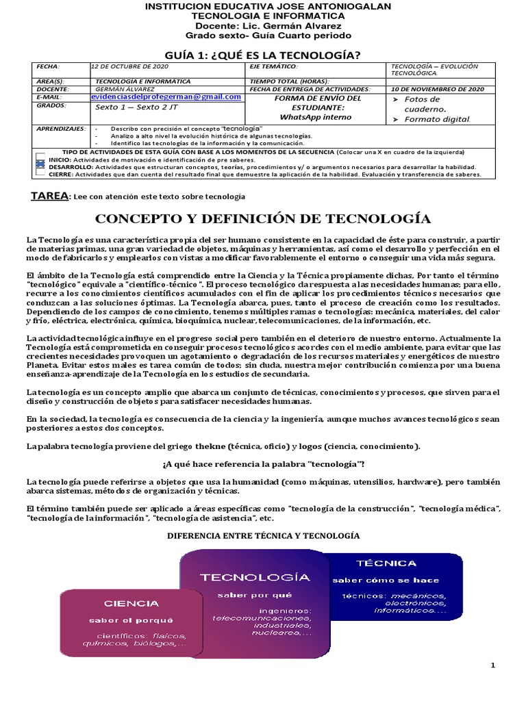 Informatica 1 | PDF | Tecnología de información y comunicaciones ...
