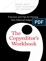 Einsohn Copyediting Workbook