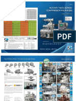 Rotary Twin Screw Compressor Packages: Specifications & Dimensions