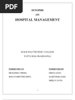 Hospital Management in C++