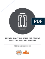 Rotary Shaft Oil Seals For Cement and Coal Mill Pulverizers: Technical Handbook