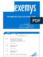 Telemetría celular GPRS/SMS