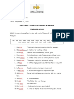 Unit 7-Eng.2. Compound Nouns - Workshop Compound Nouns: Time Washer Beat Work Moon Power Fish