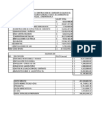 Presupuesto Cancha