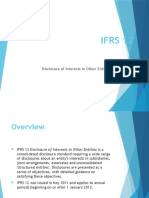 IFRS 12 - Disclosure of Interests in Other Entities