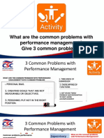 What Are The Common Problems With Performance Management? Give 3 Common Problems