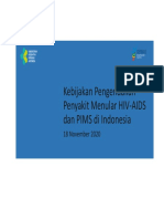 Kebijakan Pengendalian HIV AIDS Dan PIMS, Refreshing IMS 18 Nov DKI JKT