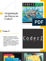 CoderZ ensina programação em blocos com medidas e distâncias