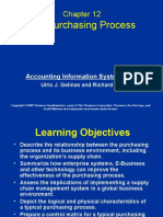 The Purchasing Process: Accounting Information Systems 7e