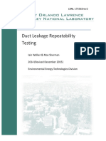 Duct Leakage Repeatability Testing: LBNL 175563rev2