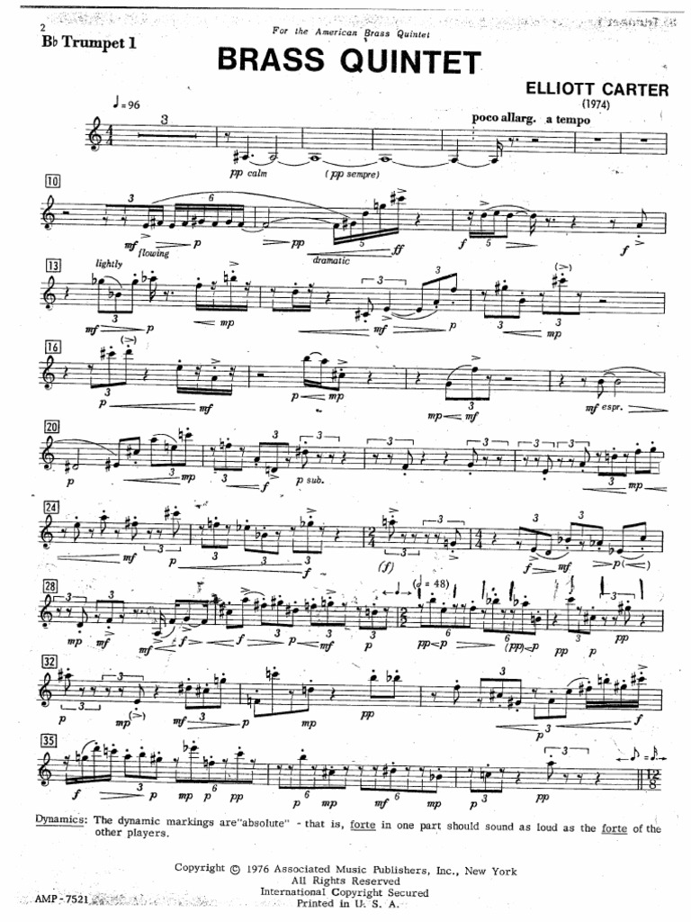 Brass Quintet Pdf