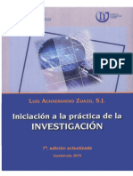 Iniciacion A La Pratica de La Investigacion