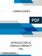 1.1 Generalidades Drenaje