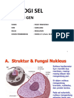 Makalah Ekspresi Gen - Tugas Biologi Sel - Ekspresi Gen - Fadly Irwinsyah - 520011002 - Regular B - UNPACTI