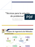 Herramientas Exploratorias - Técnicas para La Solución de Problemas