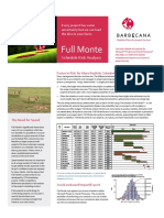 Full Monte: Schedule Risk Analysis