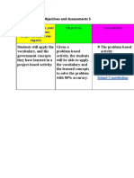 objectives and assessments 5