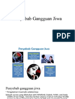 2.1 Penyebab Gangguan Jiwa Dan Perjalanan Gangguan Jiwa