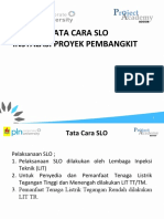 Cara SLO Pembangkit Listrik