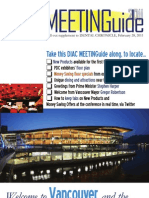 DIAC Meeting Guide 2011 Pacific Dental Conference, Vancouver 