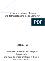 A Study On Merger of Banks