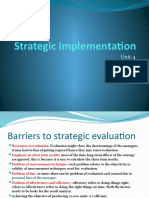 Strategic Evaluation Barriers