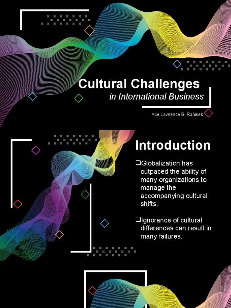 Cultural Challenges In International Business Pdf Multiculturalism