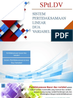 Sistem Pertidaksamaan Linear Dua Variabe