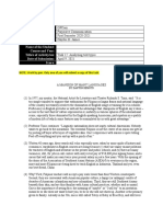 Course No.: Descriptive Title: Term: Name of The Instructor: Name of The Student: Course and Year: Title/s of Activity/ies: Date of Submission: Score