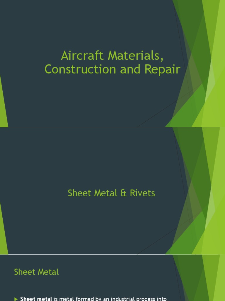 Lesson 5 Sheet Metal Rivets PDF Rivet Sheet Metal