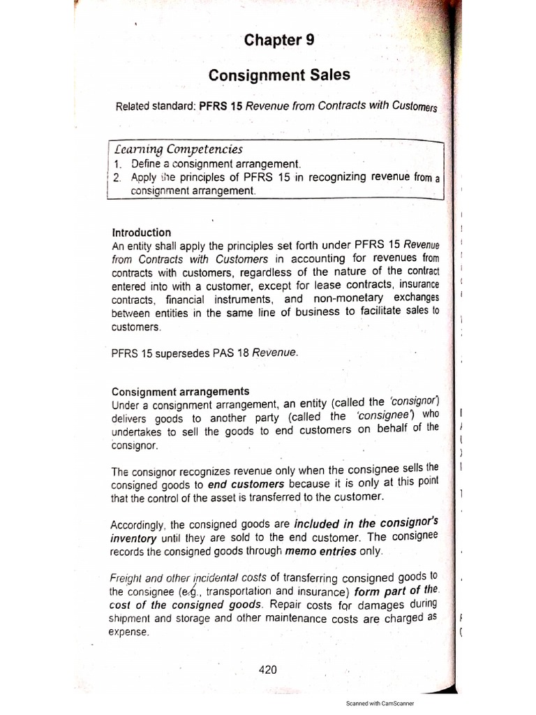 Consignment Sales | PDF