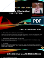 Struktur Dan Kebahasaan Teks Editorial