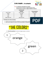 WORKSHEET 5 - 1ro Primaria