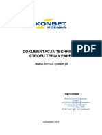 STROP TERIVA PANEL Dokumentacja Techniczna