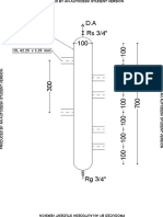 D.A Rs 3/4": OL 108 X 4 MM