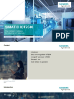 SIMATIC IOT2040 - Ứng Dụng Và Chức Năng Cơ Bản